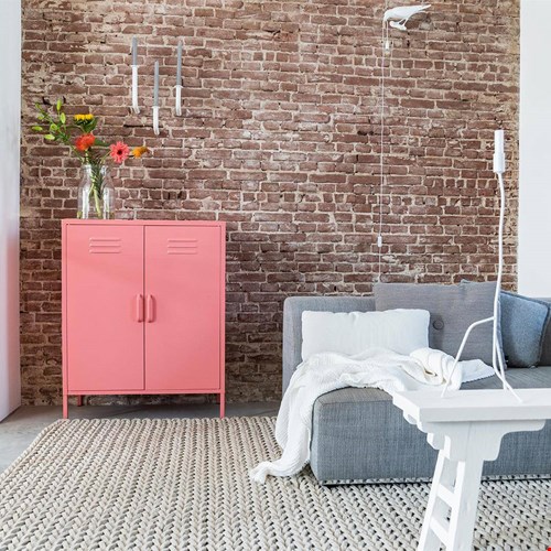 Lockerkast oud roze Lockerkast oud roze