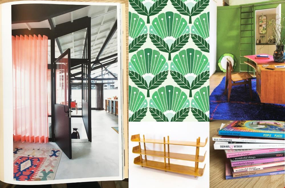 Woth, print Loes van Oosten, Stokkenkast van Cosmic Design Woth, print Loes van Oosten, Stokkenkast van Cosmic Design