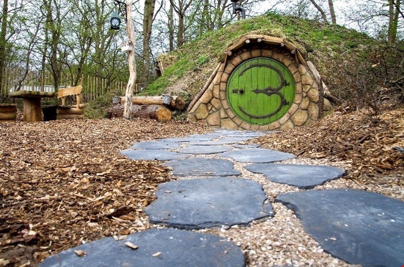 Nieuw-Zeelands hobbithuisje in Castricum Nieuw-Zeelands hobbithuisje in Castricum