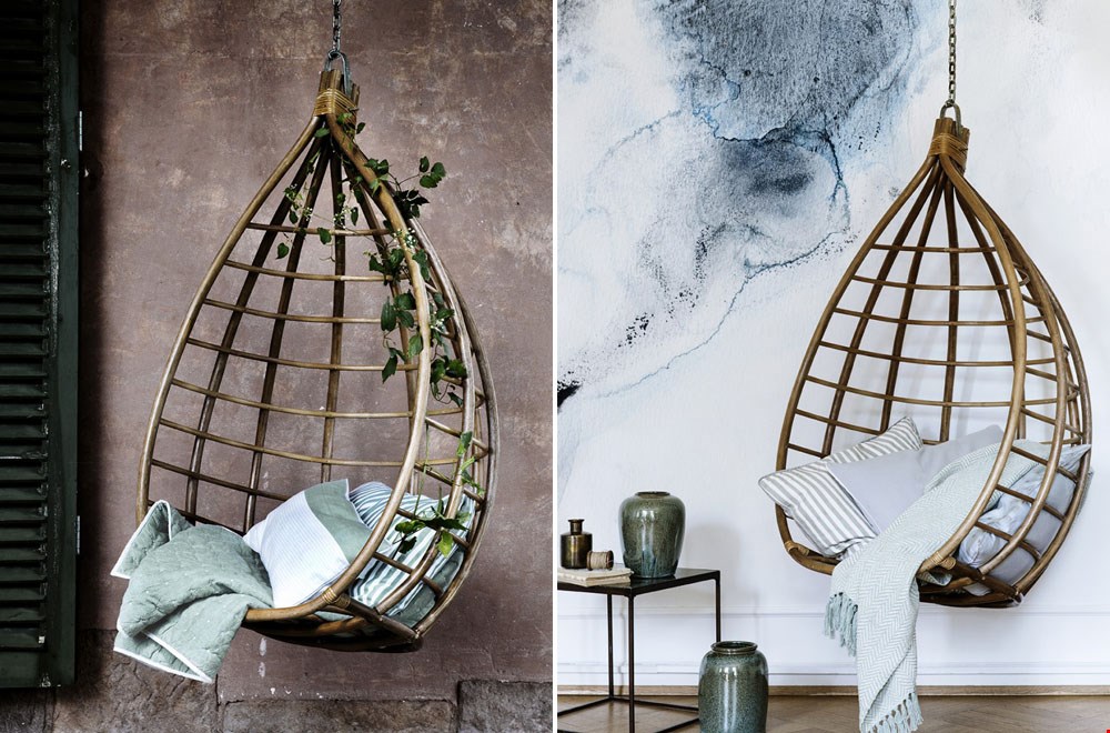 Prachtige hangstoel van Broste Copenhagen Prachtige hangstoel van Broste Copenhagen