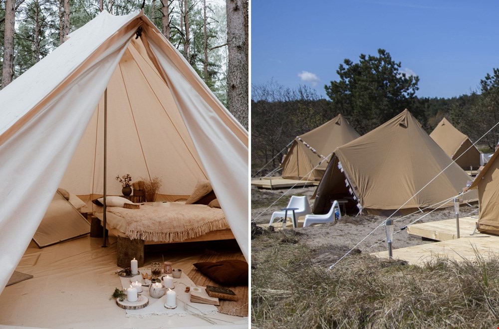 Boetiek-tenten van Little Canvas Escape Boetiek-tenten van Little Canvas Escape