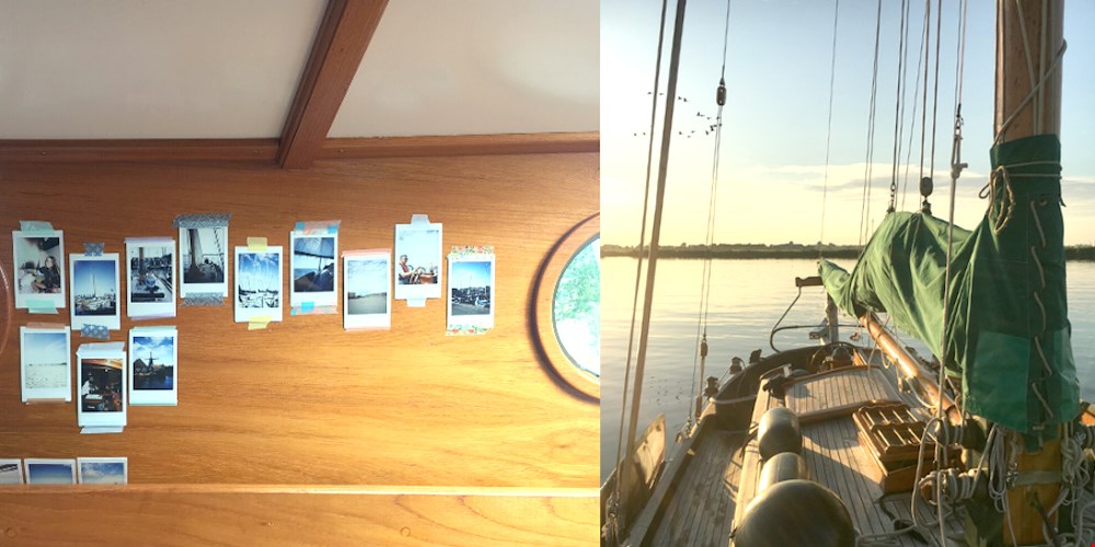 Direct een fotocollage bijhouden met een polaroidcamera en washitape! Direct een fotocollage bijhouden met een polaroidcamera en washitape!