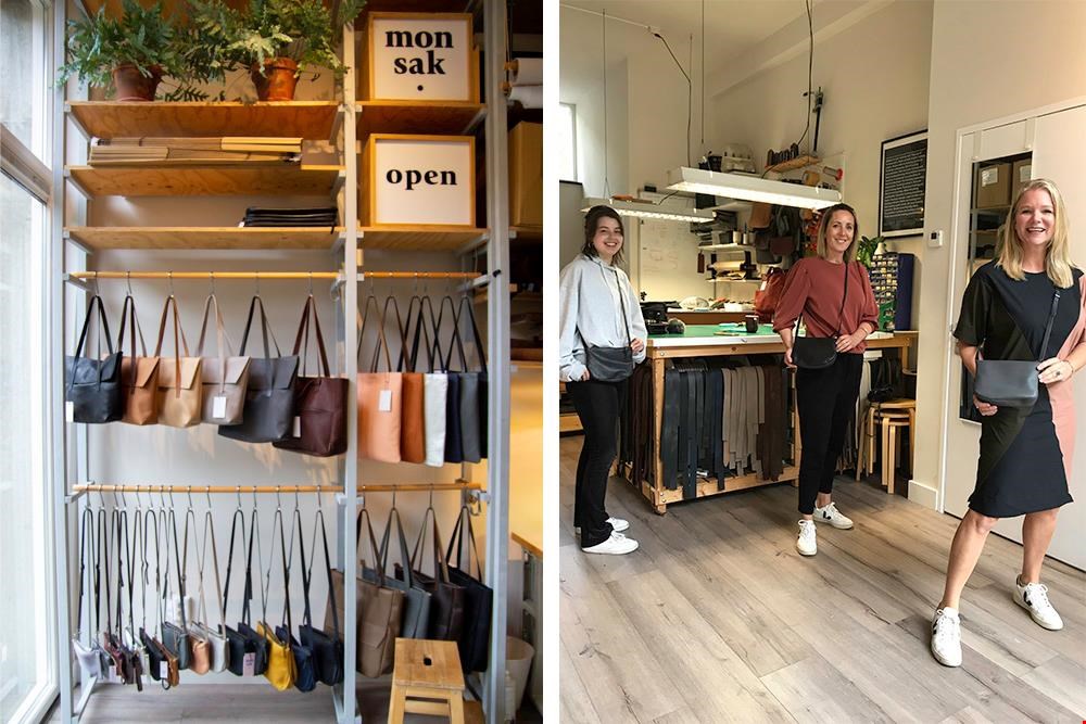 Trits op ons zelfgemaakte tasje Trits op ons zelfgemaakte tasje