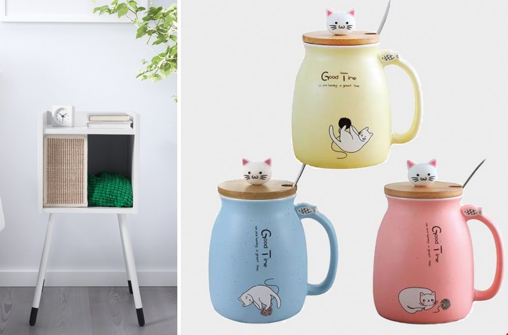Handig kattenhuisje van Ikea en de leukste drinkbekers van crazycatladies Handig kattenhuisje van Ikea en de leukste drinkbekers van crazycatladies