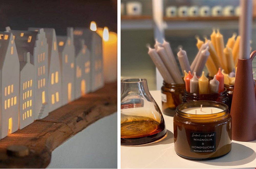 Witte huisjes van Rader @thuisbijkaat, warme kleuren van @labelmylight Witte huisjes van Rader @thuisbijkaat, warme kleuren van @labelmylight