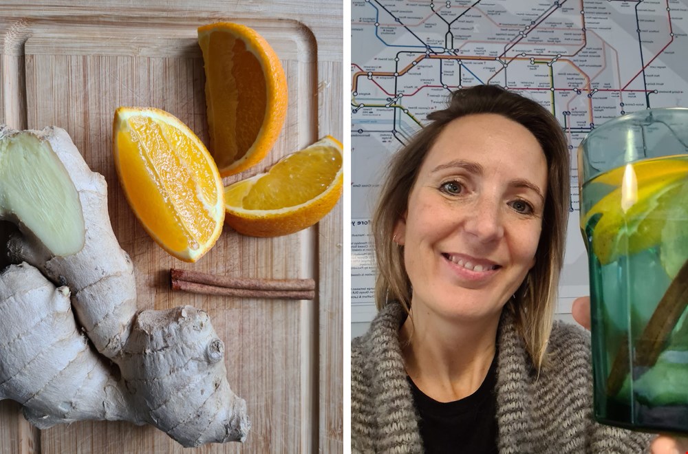 Flavourites' Petra maakte de eerder genoemde herfstthee. Heerlijk! Flavourites' Petra maakte de eerder genoemde herfstthee. Heerlijk!
