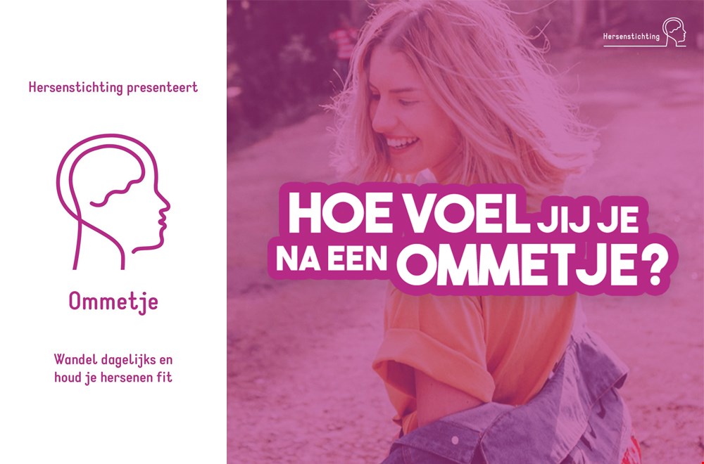 Maak jij elke dag een ommetje? Maak jij elke dag een ommetje?