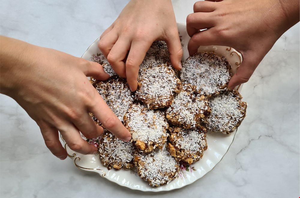 Baking with the boys! Baking with the boys!