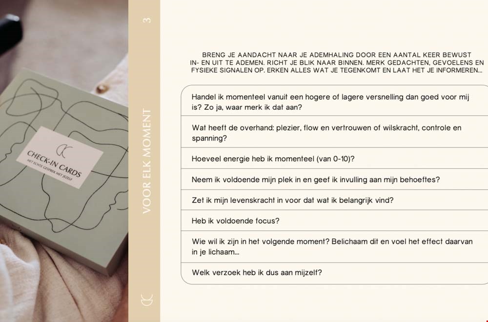 Bijzondere vragen met de Check-in Cards Bijzondere vragen met de Check-in Cards