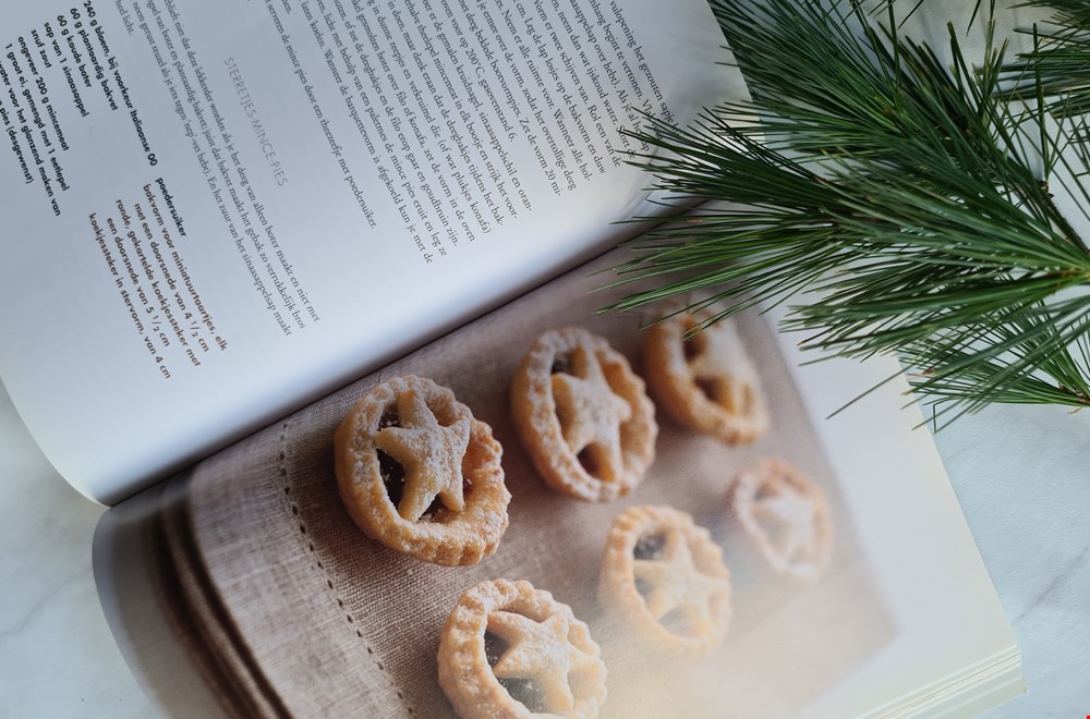 Star topped mince pies uit Engeland Star topped mince pies uit Engeland