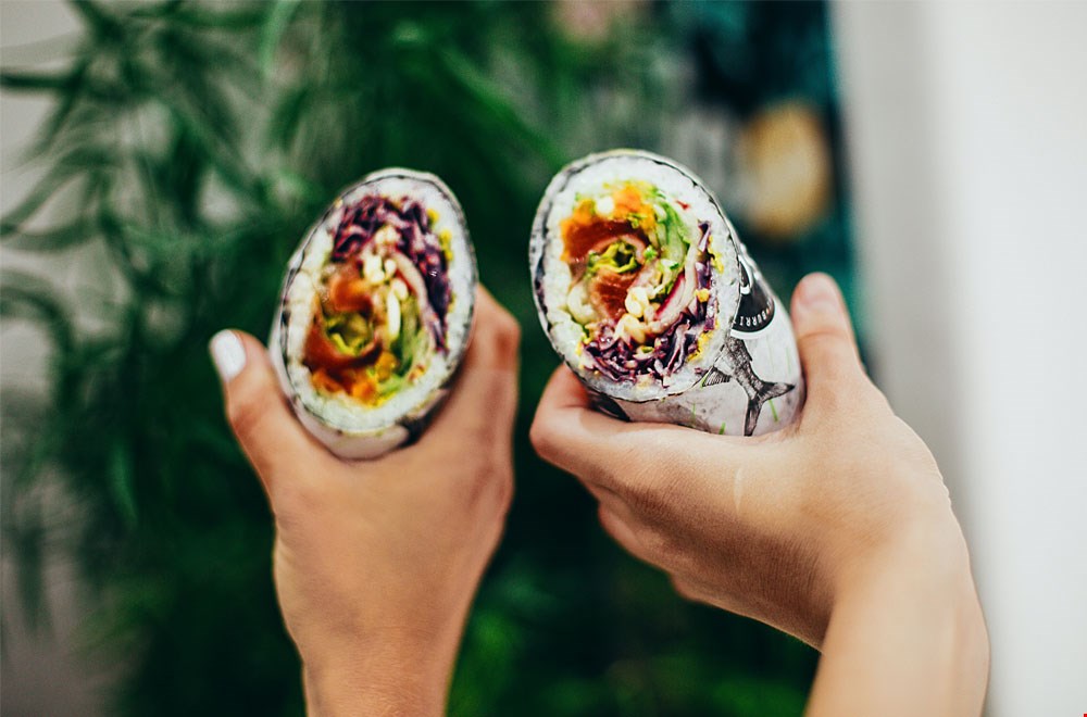 Heerlijke vegan wraps Heerlijke vegan wraps