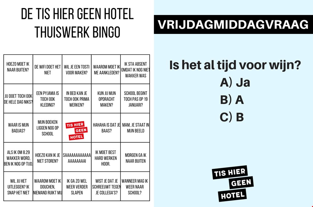 Altijd leuk, de tips van 'tishiergeenhotel Altijd leuk, de tips van 'tishiergeenhotel