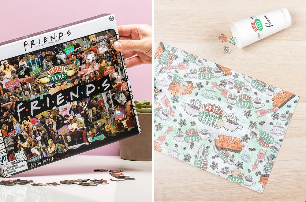 Puzzelen met Friends Puzzelen met Friends