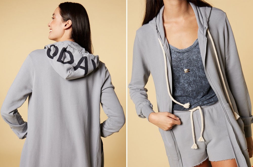 Extra lange hoodie van 10Days Extra lange hoodie van 10Days