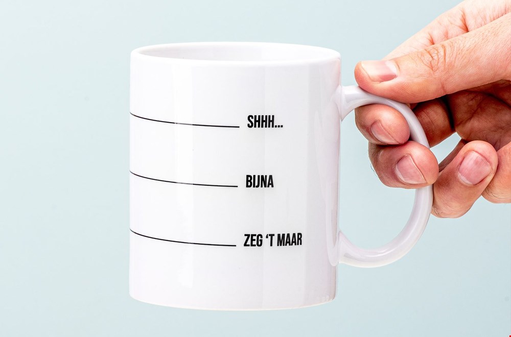 Shhh mok Dit verzin je niet Shhh mok Dit verzin je niet