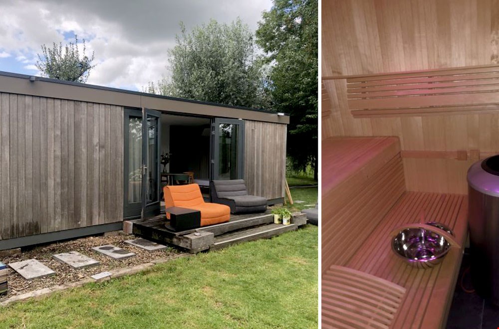 Met eigen sauna Met eigen sauna
