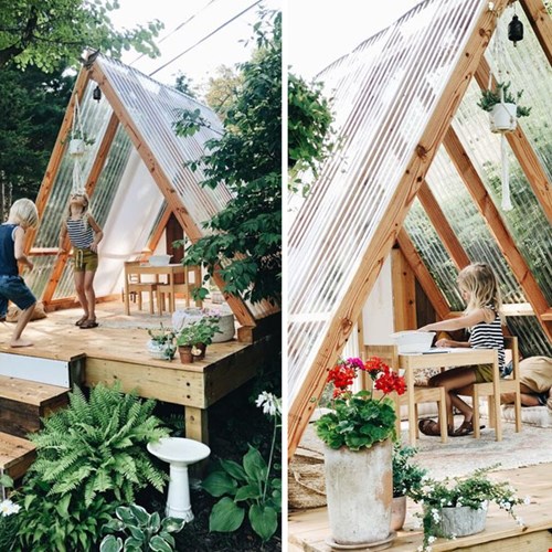 Hoe gaaf is deze boomhut! Foto: bevcooks.com Hoe gaaf is deze boomhut! Foto: bevcooks.com