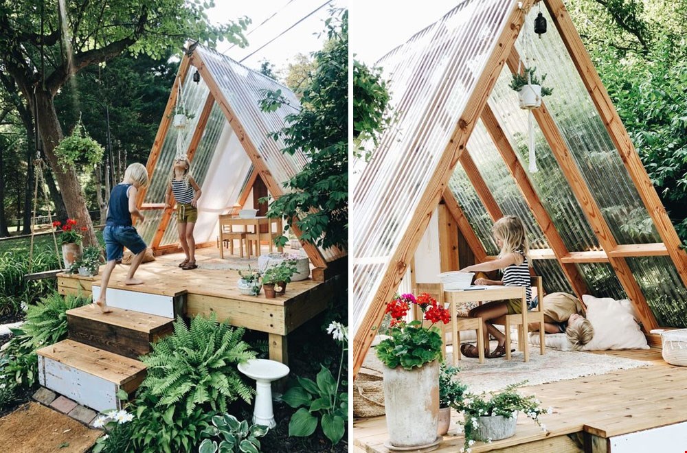 Hoe gaaf is deze boomhut! Foto: bevcooks.com Hoe gaaf is deze boomhut! Foto: bevcooks.com