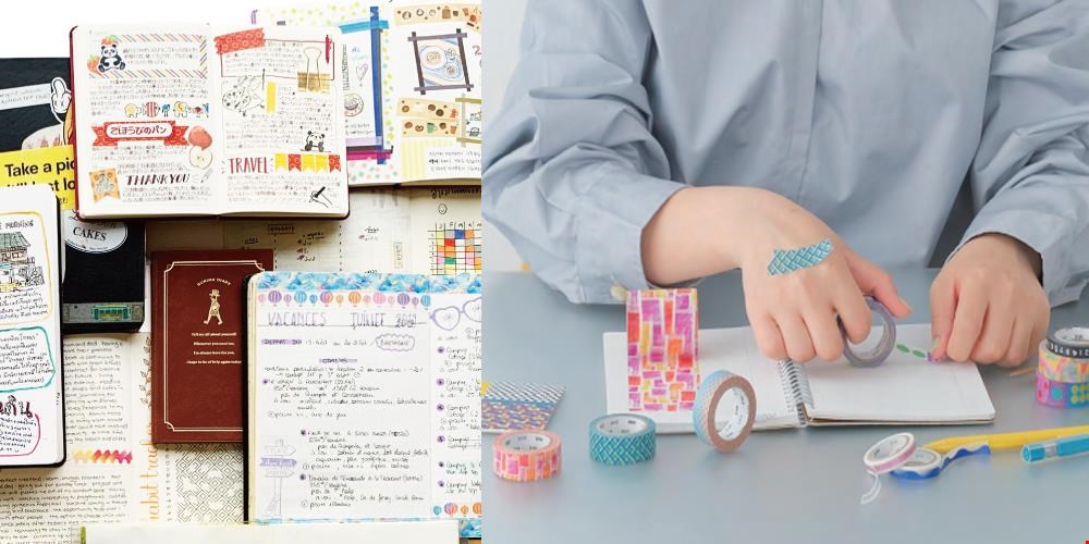Scrapbooking en journaling met washi tape Scrapbooking en journaling met washi tape