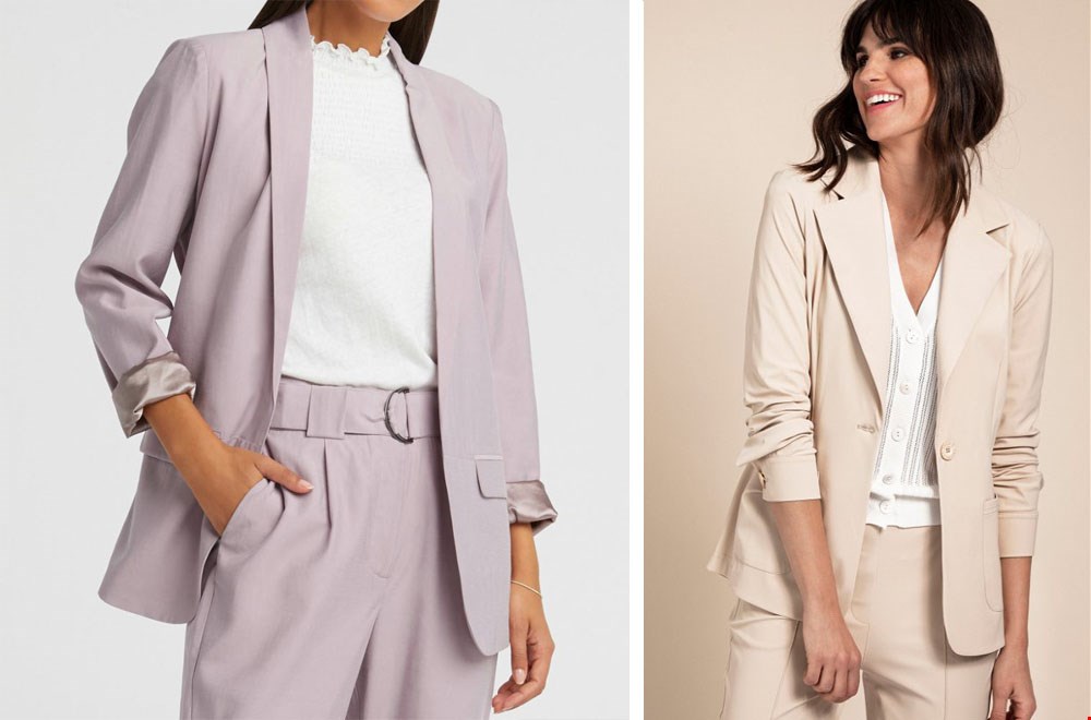 Pastel blazers zijn helemaal hip! Pastel blazers zijn helemaal hip!