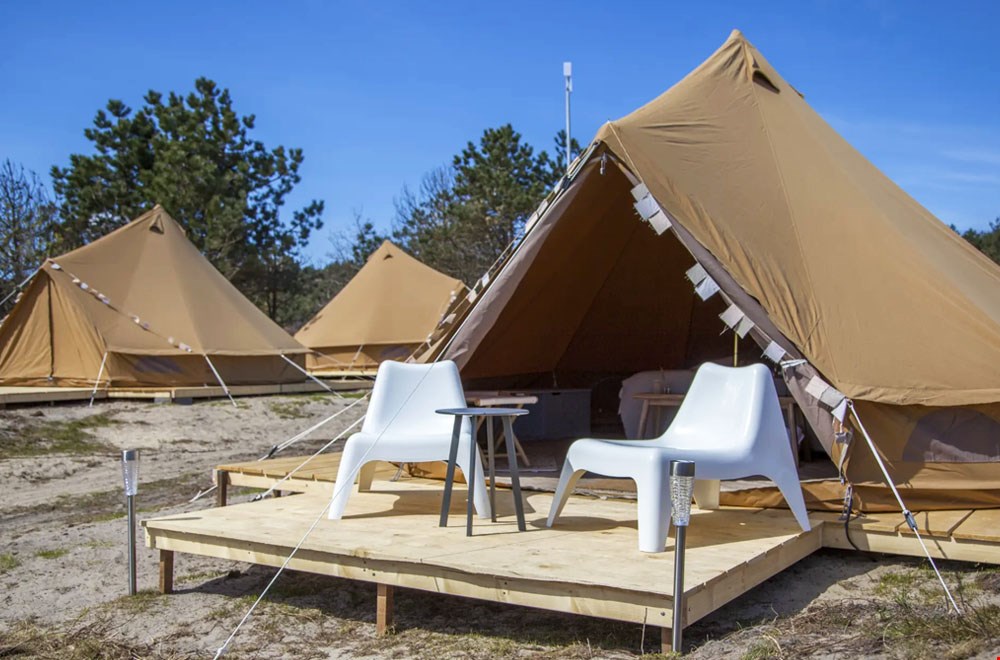 Luxe safaritenten op Ameland Luxe safaritenten op Ameland