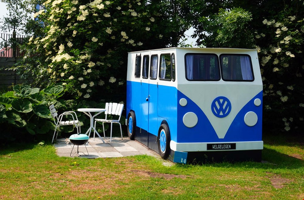Volkswagen hut op camping Welgelegen Volkswagen hut op camping Welgelegen