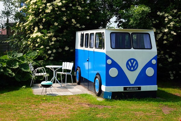 Volkswagen hut op camping Welgelegen Volkswagen hut op camping Welgelegen
