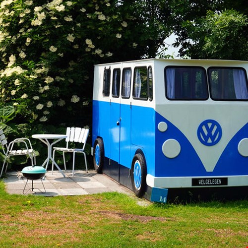 Volkswagen hut op camping Welgelegen Volkswagen hut op camping Welgelegen