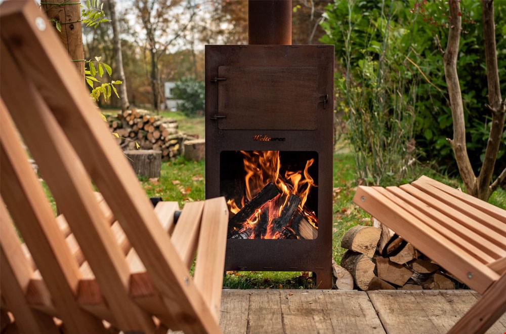 Ultiem genieten bij de buitenhaard! (Weltevree @Studio Perspective) Ultiem genieten bij de buitenhaard! (Weltevree @Studio Perspective)