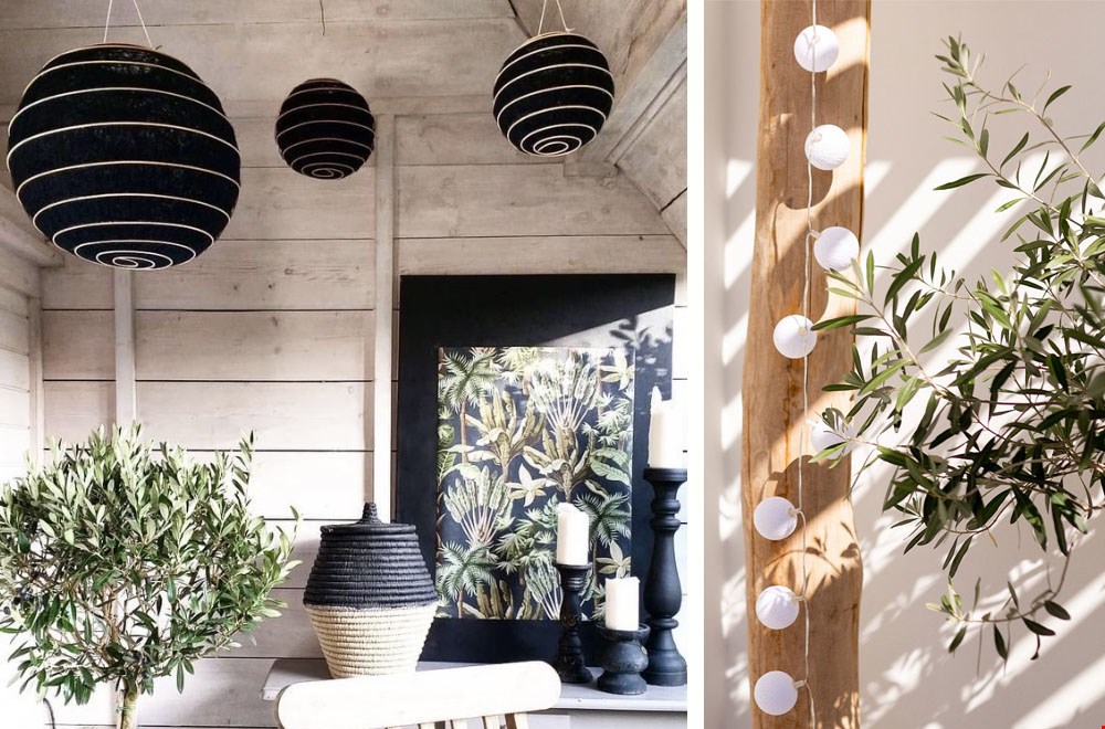 Sfeervolle buitenverlichting van ByBazz (links) en Cottonball Lights (rechts) Sfeervolle buitenverlichting van ByBazz (links) en Cottonball Lights (rechts)