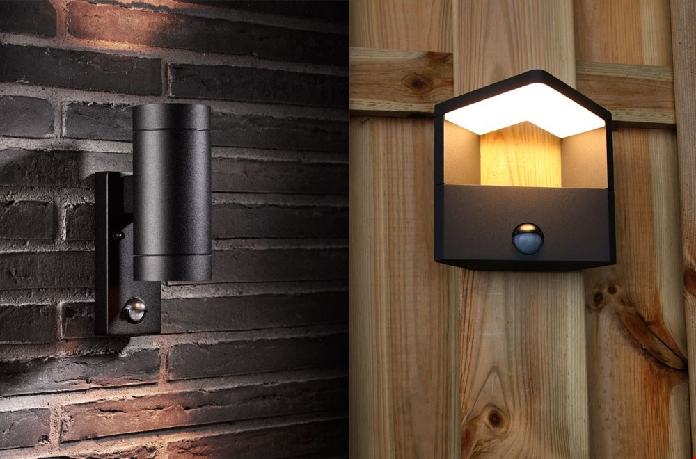 Ideaal zijn buitenlampen met een sensor Ideaal zijn buitenlampen met een sensor