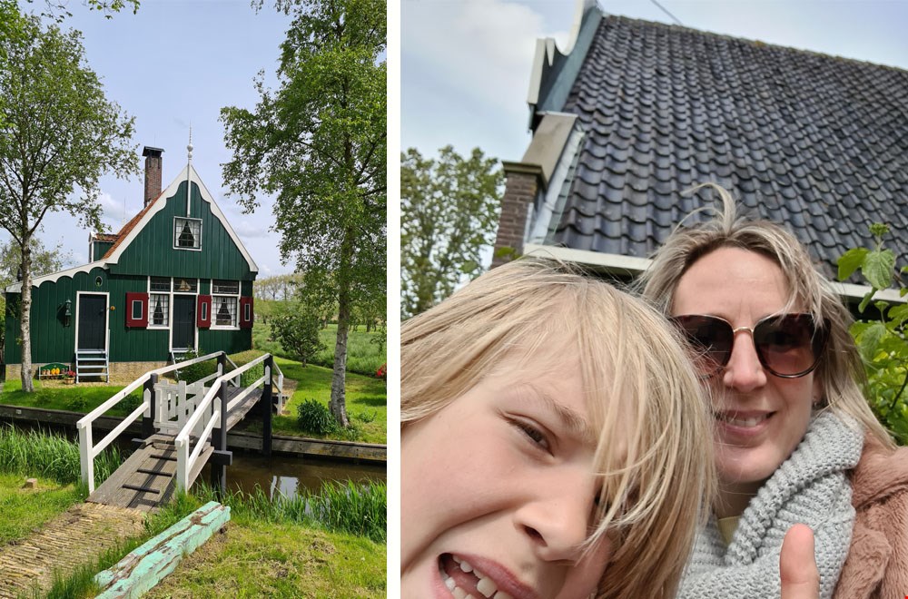 Wij waren een dagje toerist in eigen land op de Zaanse Schans Wij waren een dagje toerist in eigen land op de Zaanse Schans