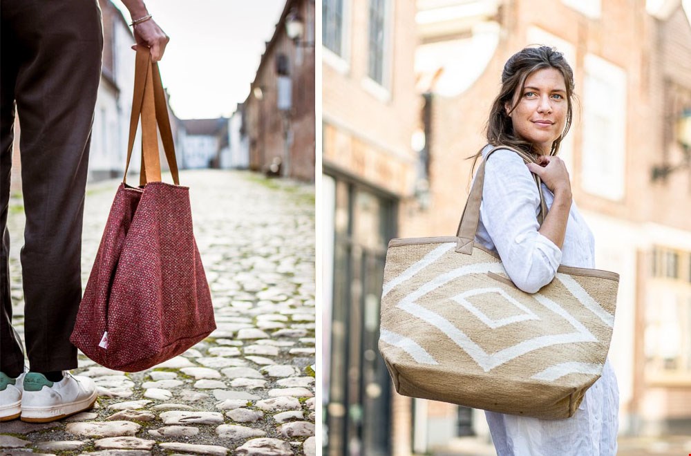 Duurzame shoppers van Emma Martin en Indigo Mae Duurzame shoppers van Emma Martin en Indigo Mae