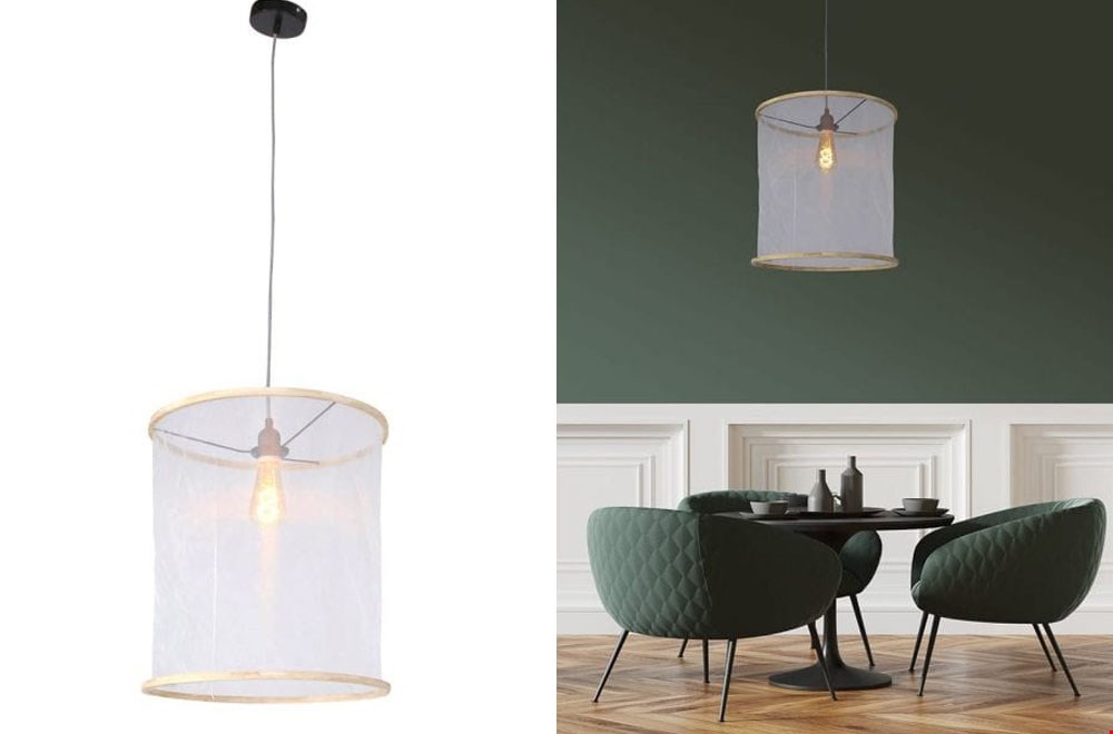 Doorschijnende hanglamp Doorschijnende hanglamp