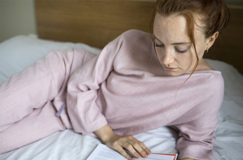 Heerlijke linnen pyjama van Honesse Heerlijke linnen pyjama van Honesse
