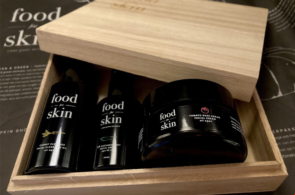 Gezichtsverzorging van groenten en planten Gezichtsverzorging van groenten en planten