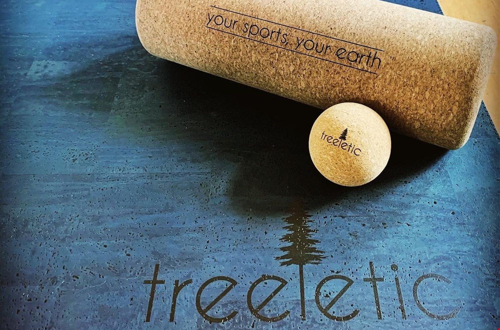 Duurzame yogamat van treeletic Duurzame yogamat van treeletic