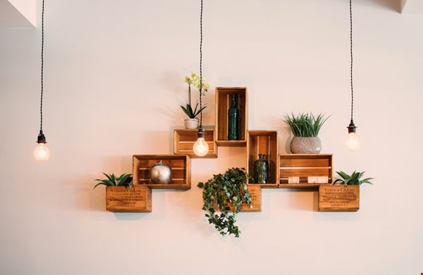 Met een beetje creativiteit zijn niet alleen planken zijn geschikt als wandplanken Met een beetje creativiteit zijn niet alleen planken zijn geschikt als wandplanken