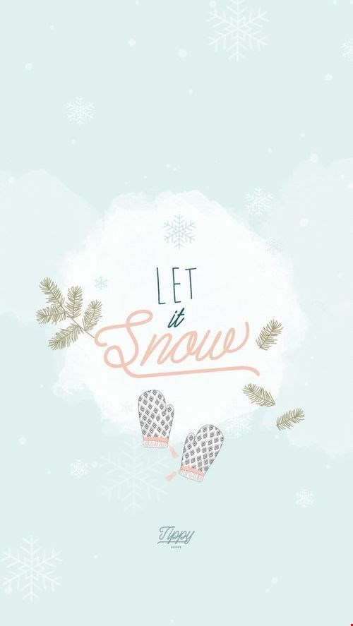 Let it snow! Let it snow!