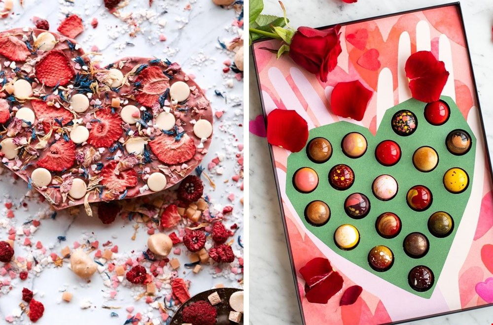 Eetbare liefde van Chocstar en Chocoladebezorgd Eetbare liefde van Chocstar en Chocoladebezorgd