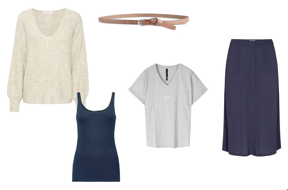 Styliste Bente had voor mij drie sets samengesteld die heel mooi samen verpakt waren.  Styliste Bente had voor mij drie sets samengesteld die heel mooi samen verpakt waren.