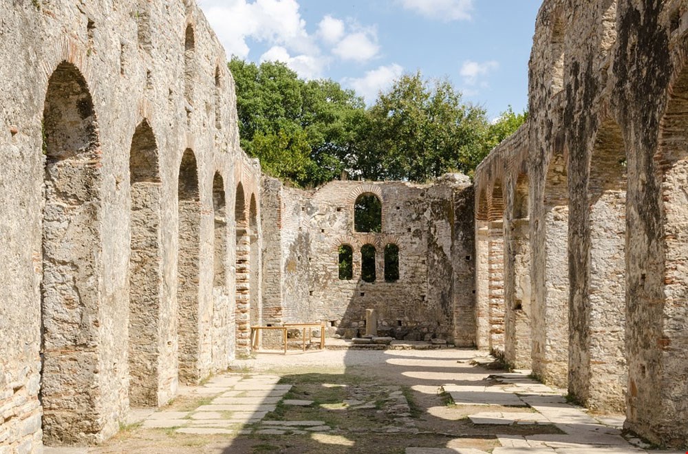 Archeologische opgravingen in Nationaal Park Butrint Archeologische opgravingen in Nationaal Park Butrint