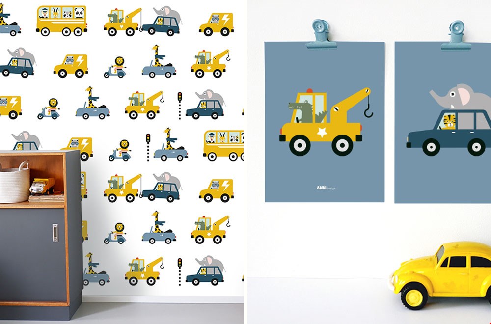 Een hele muur behangen of alleen posters? Een hele muur behangen of alleen posters?