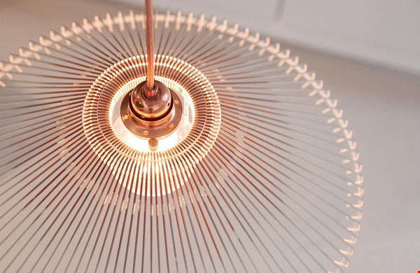 Van haakje naar designlamp Van haakje naar designlamp