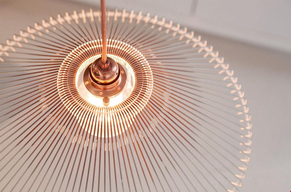 Van haakje naar designlamp Van haakje naar designlamp