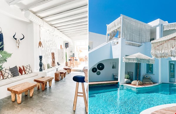 Links: al die geweldige ingerichte restaurants en bars! | rechts: boetiekhotels om bij weg te dromen Links: al die geweldige ingerichte restaurants en bars! | rechts: boetiekhotels om bij weg te dromen