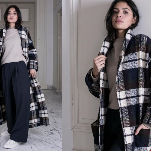 Warme herfstjas van Sur-Atelier Warme herfstjas van Sur-Atelier