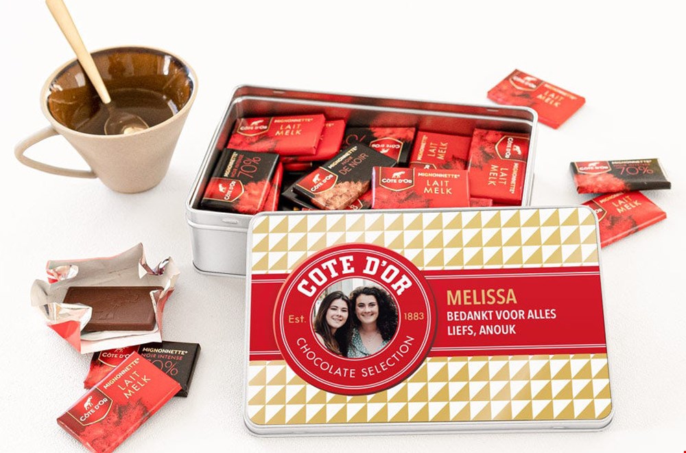 Hoe verras je iemand pas echt? Met chocolade! Hoe verras je iemand pas echt? Met chocolade!