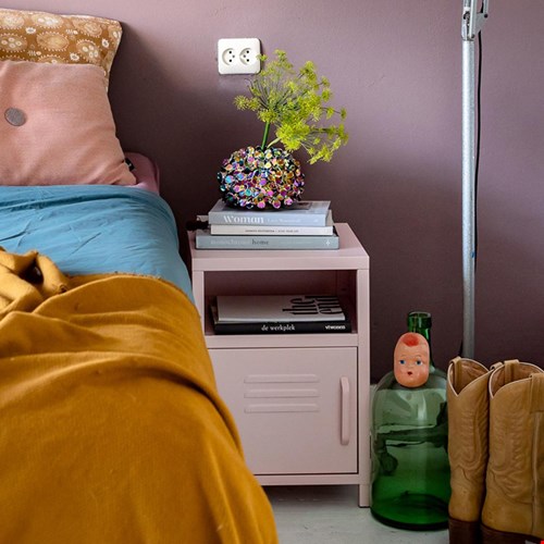 Schattig roze lockerkastje Schattig roze lockerkastje