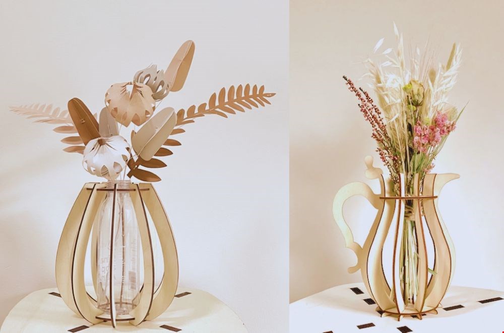 DIY vazen van Houtmoed DIY vazen van Houtmoed